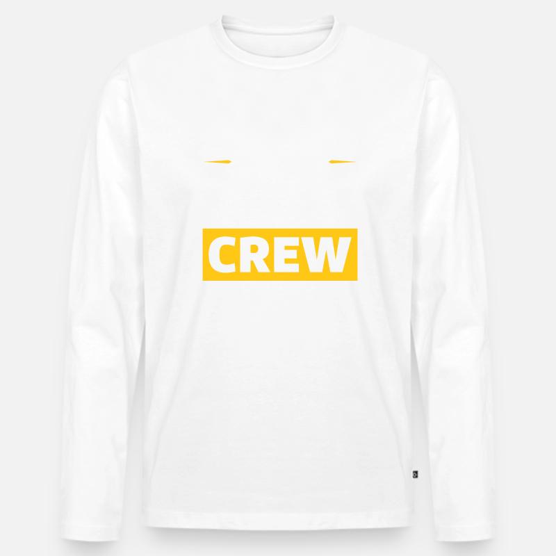 Mma Crew - Männer Premium Bio Langarmshirt - undefined