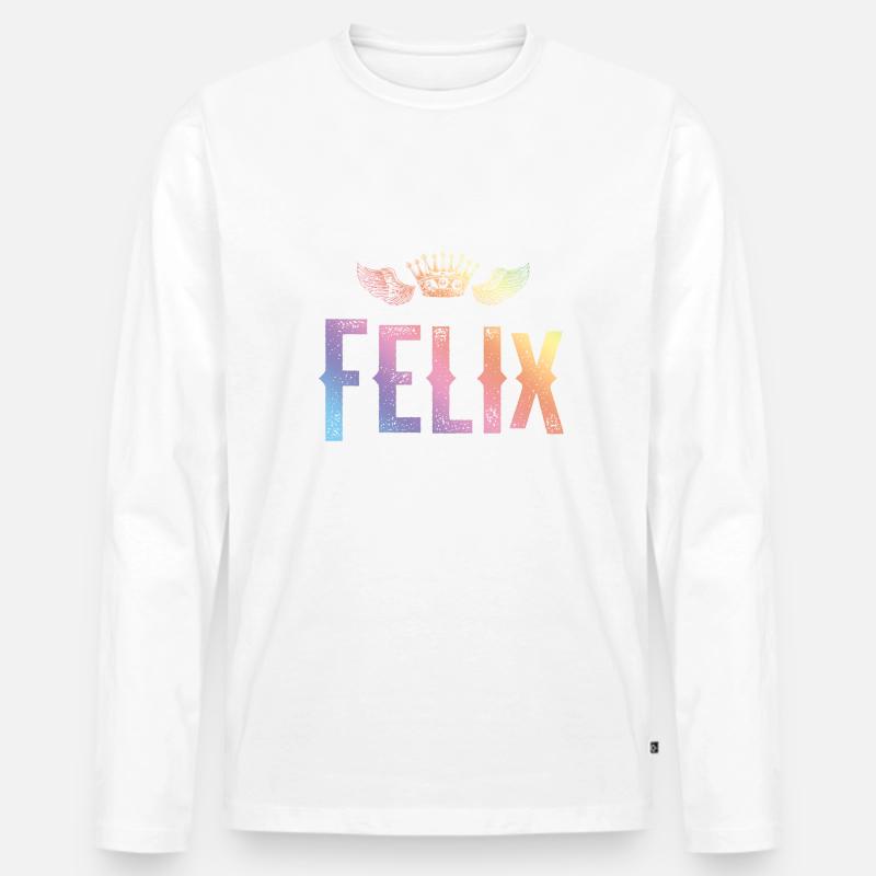 Felix - Männer Premium Bio Langarmshirt - undefined