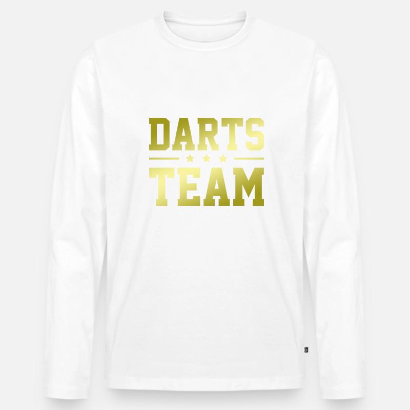 Darts Team - Männer Premium Bio Langarmshirt - undefined