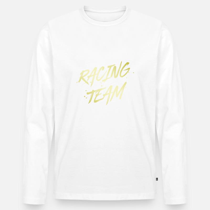 Racing Team - Männer Premium Bio Langarmshirt - undefined