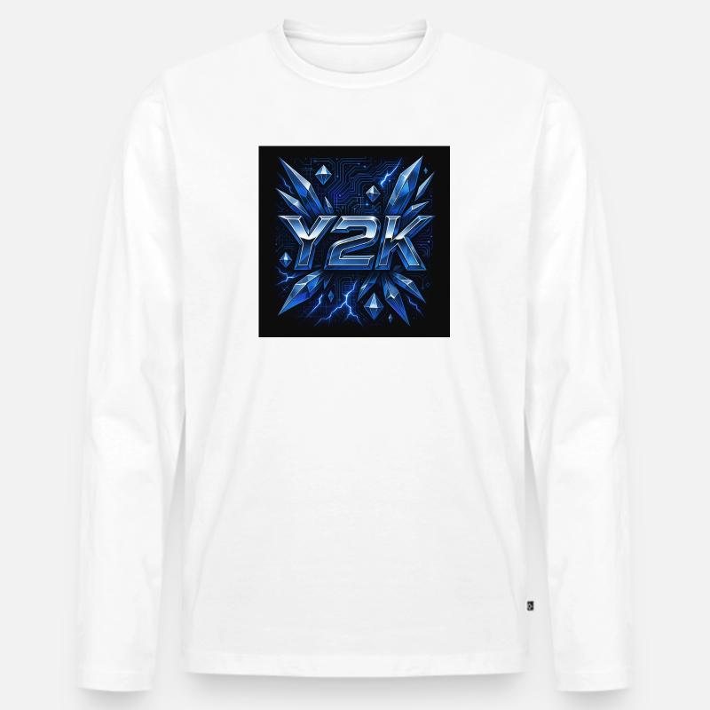 5fee855a407b1f65afcbbedfa957868e - Männer Premium Bio Langarmshirt - Weiß