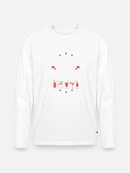 Cancun Drinking Team - Men's Premium Organic Long Sleeve Shirt - 
