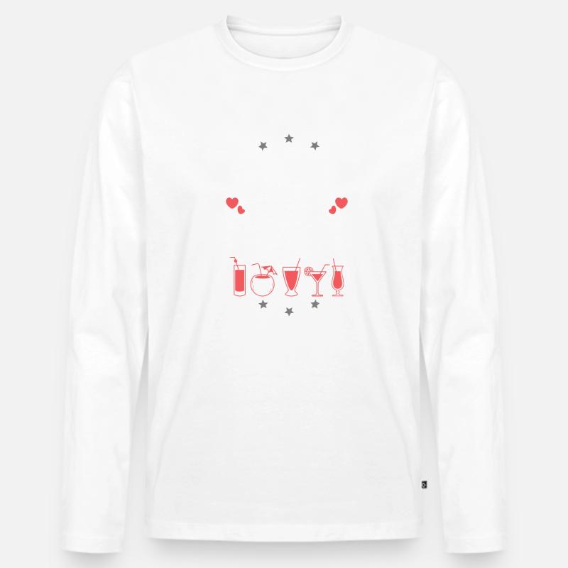 Ostsee Drinking Team - Männer Premium Bio Langarmshirt - undefined