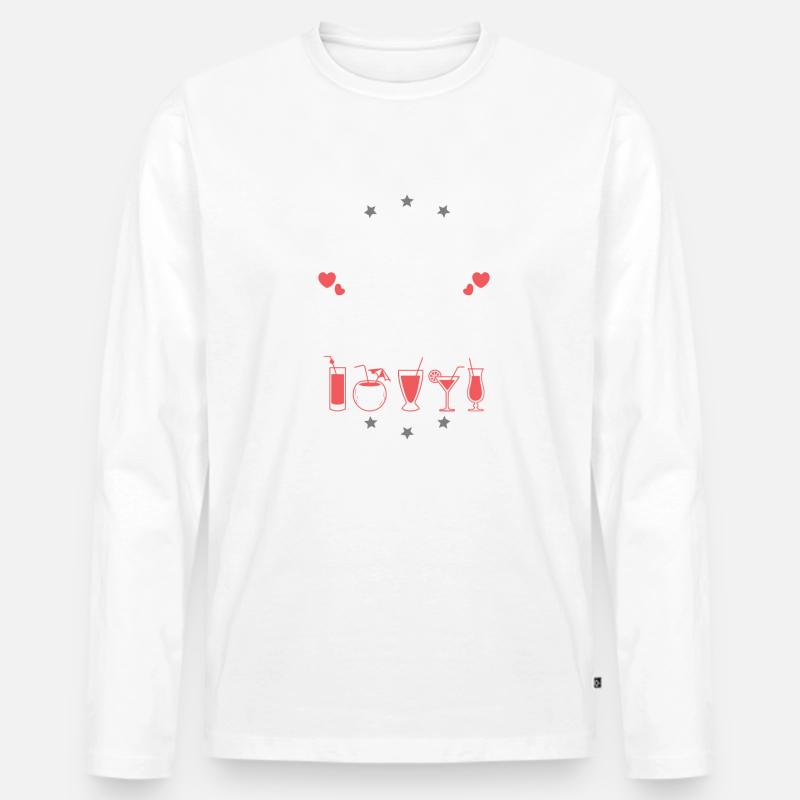 Mallorca Drinking Team - Männer Premium Bio Langarmshirt - undefined