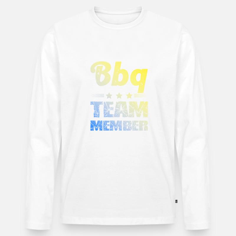 Bbq Team - Männer Premium Bio Langarmshirt - undefined