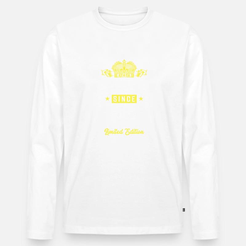 1982 limited edition - Männer Premium Bio Langarmshirt - undefined