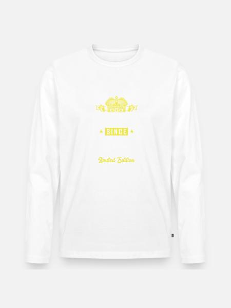 2002 Limited Edition - Men's Premium Organic Long Sleeve Shirt - 