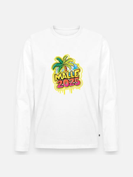 Malle 2025 Mallorca - Men's Premium Organic Long Sleeve Shirt -