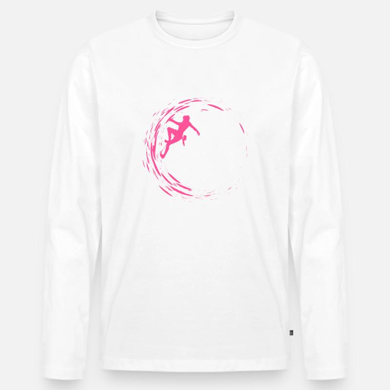 Bouldering - Männer Premium Bio Langarmshirt - undefined