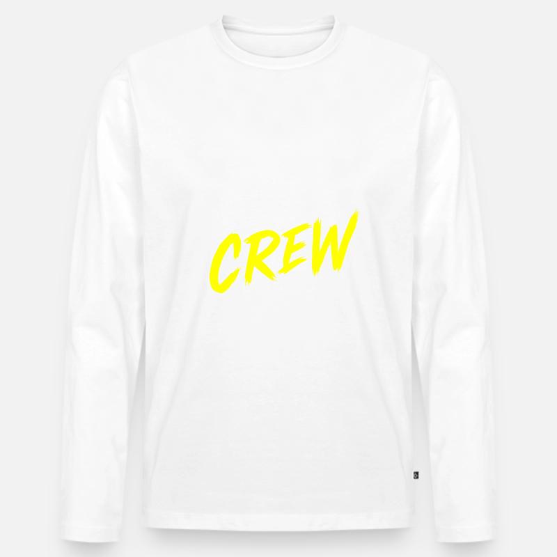 Ibiza Crew - Männer Premium Bio Langarmshirt - undefined