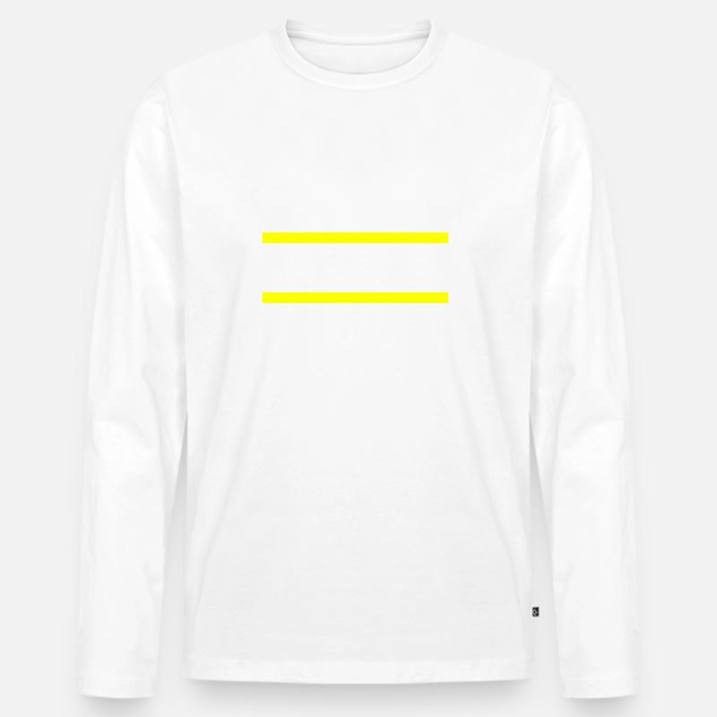 Fasching Notarzt - Männer Premium Bio Langarmshirt - Weiß