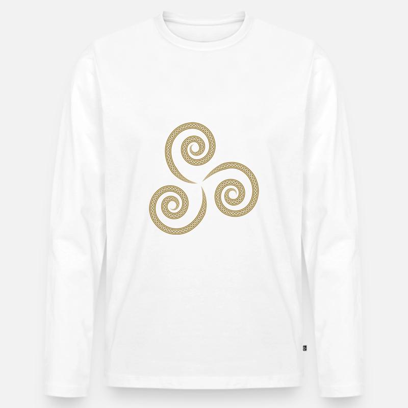 keltisches Symbol - Männer Premium Bio Langarmshirt - undefined