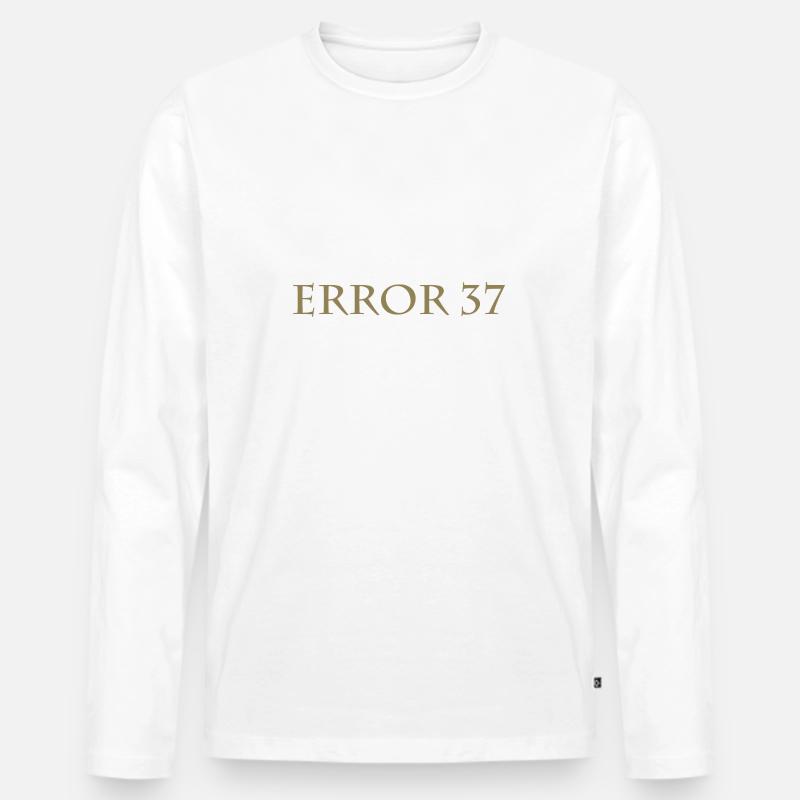Error 37 - Männer Premium Bio Langarmshirt - undefined