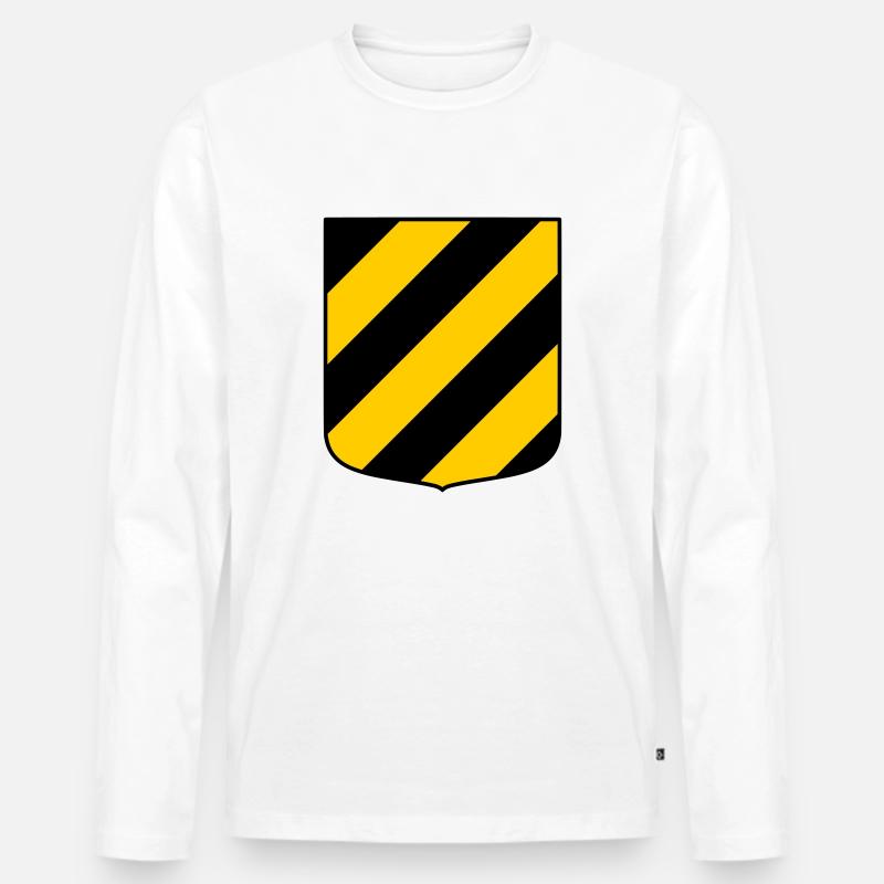 Land der Nagetiere - Männer Premium Bio Langarmshirt - Weiß