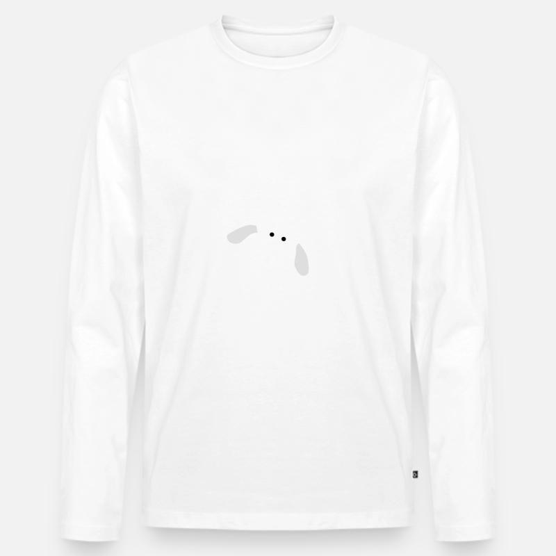 Moin Schaf - Männer Premium Bio Langarmshirt - undefined