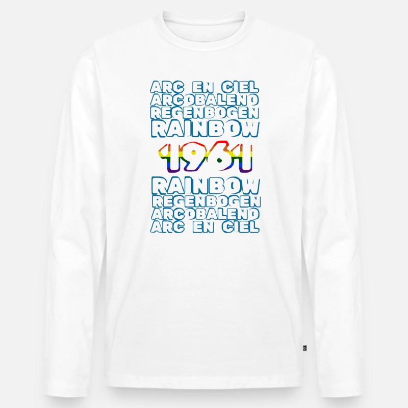 Jahr 1961 - Männer Premium Bio Langarmshirt - undefined