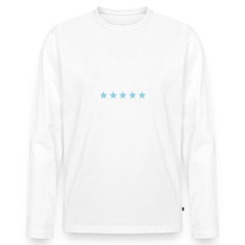 Biologie Studium Biologielehrer 2024 Lehramt Bio - Männer Premium Bio Langarmshirt - Weiß - Vorne - Nico (187cm)
