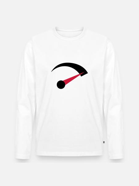 gas_geben - Men's Premium Organic Long Sleeve Shirt - white