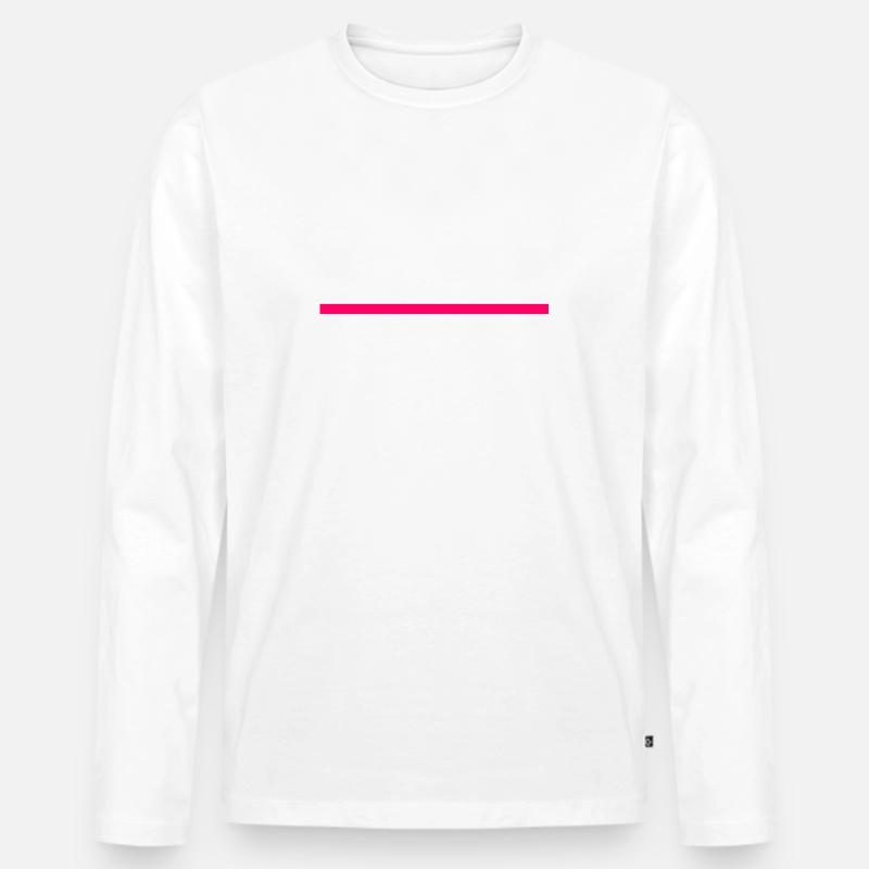 End gun violence - Männer Premium Bio Langarmshirt - Weiß