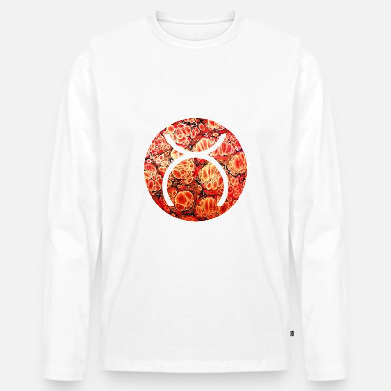 cernunnos pan e 222 - Männer Premium Bio Langarmshirt - Weiß