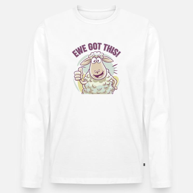 Ewe Got This - Männer Premium Bio Langarmshirt - undefined