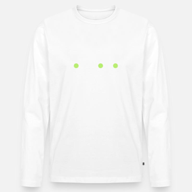 Syncro Diff Lock white - Men's Premium Organic Long Sleeve Shirt - undefined