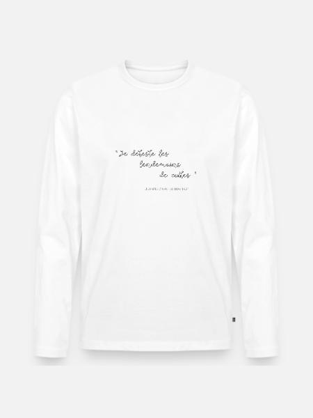 Lendemain de cuite - T-shirt manches longues Premium bio Homme - blanc
