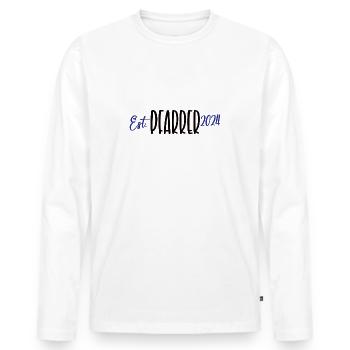 Pfarrer 2024 Pastor Beruf Gemeinde Geistlicher - Männer Premium Bio Langarmshirt - Weiß - Vorne - Nico (187cm)