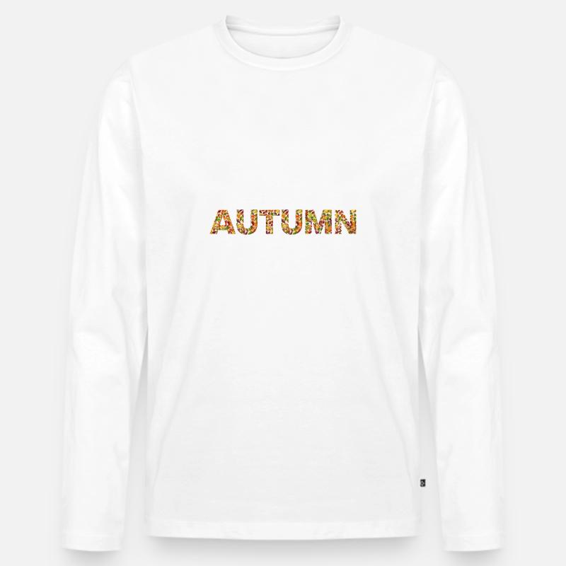autumn please ws - Männer Premium Bio Langarmshirt - undefined