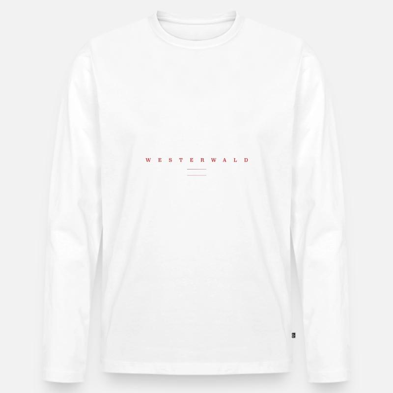 Statement. Dorf. - Männer Premium Bio Langarmshirt - undefined