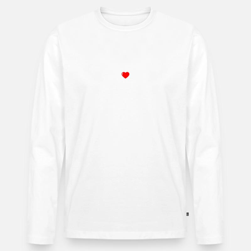 E-Scooter Roller - Männer Premium Bio Langarmshirt - Weiß