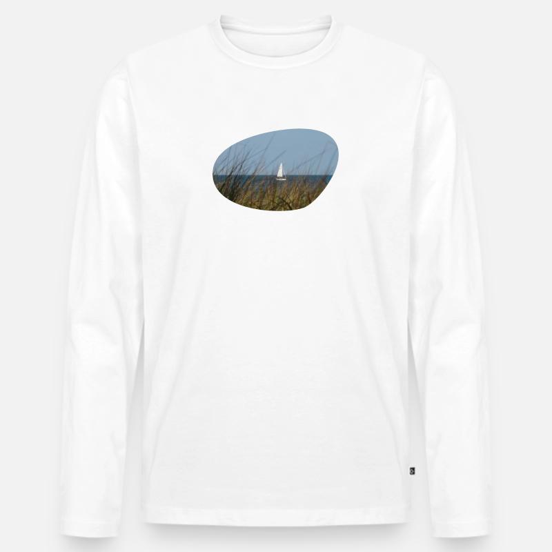 Sail away - Männer Premium Bio Langarmshirt - undefined