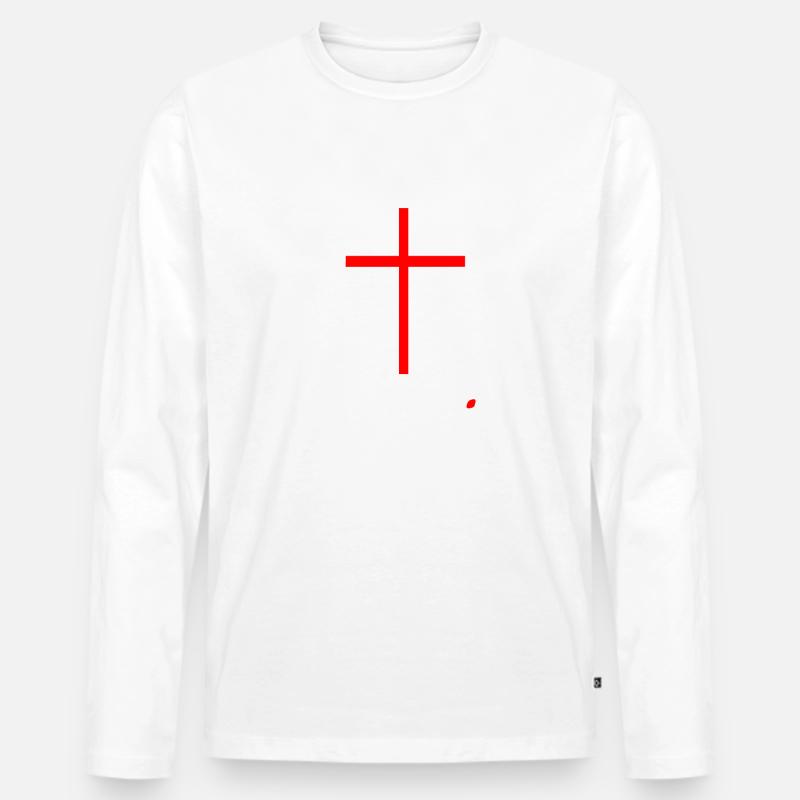 Amen - Männer Premium Bio Langarmshirt - undefined