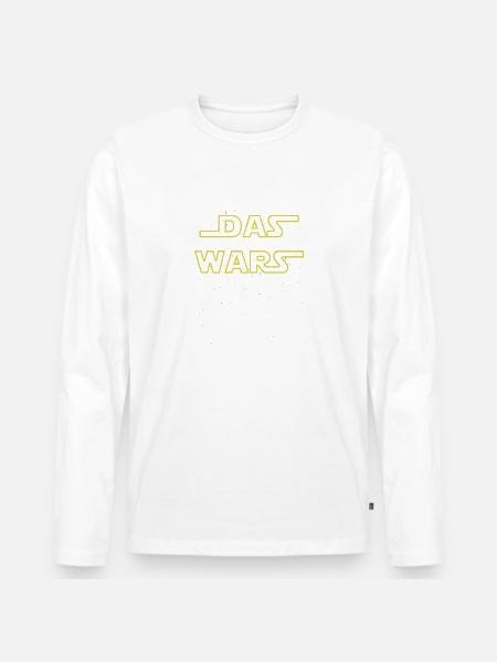 Das wars, Rentner ich jetzt bin ...! - Männer Premium Bio Langarmshirt - Weiß