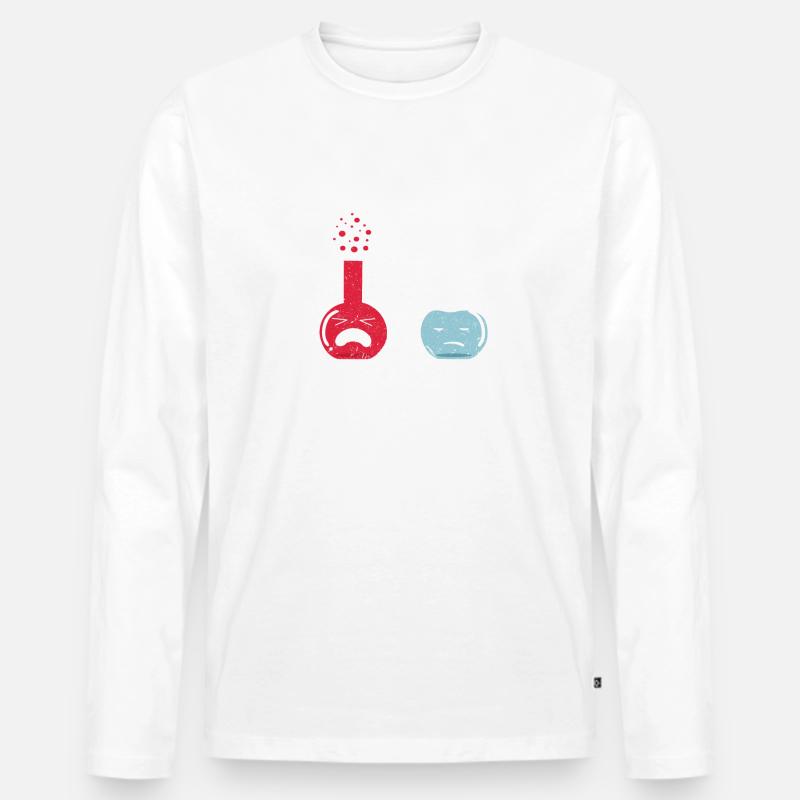 Chemie - Männer Premium Bio Langarmshirt - undefined