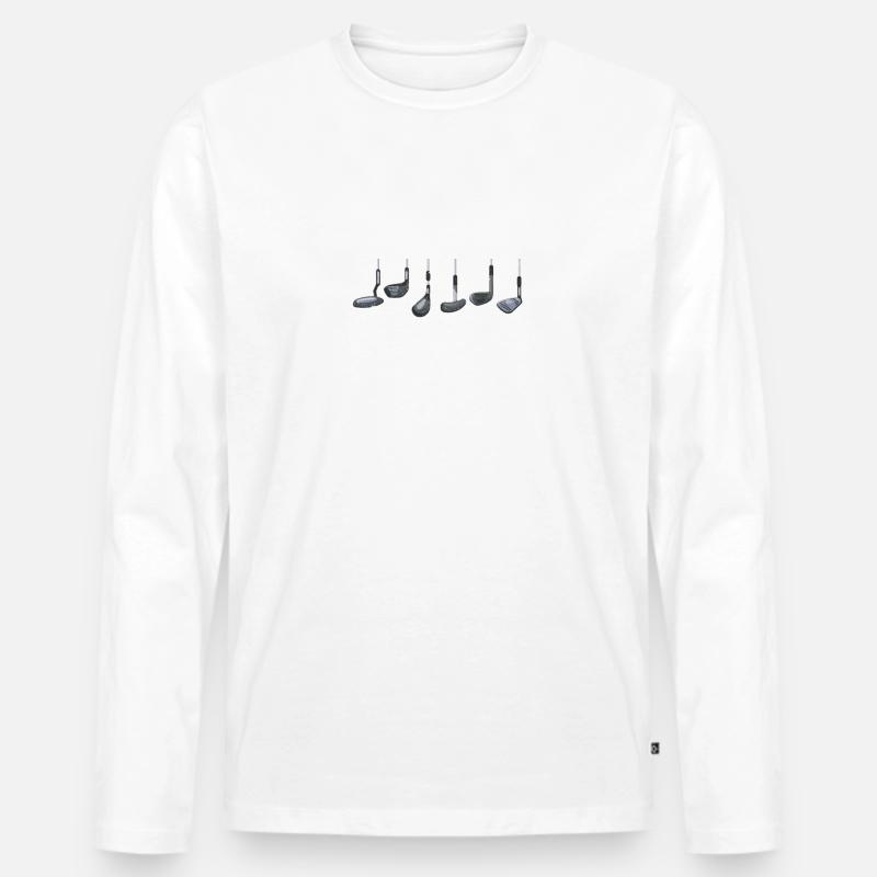 Golf - Männer Premium Bio Langarmshirt - undefined