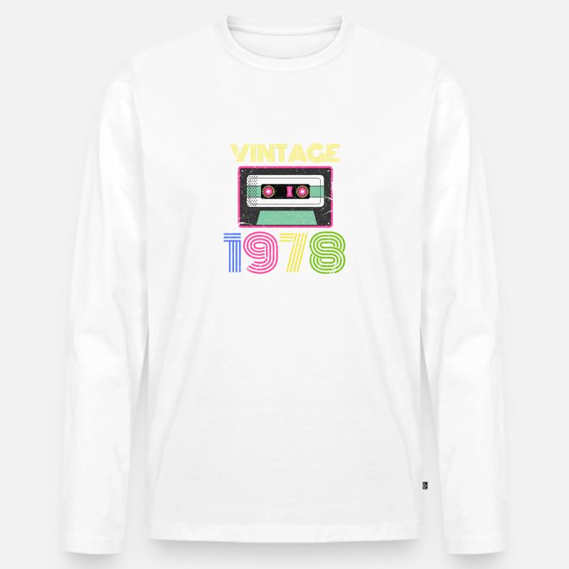 1978 - Männer Premium Bio Langarmshirt - undefined