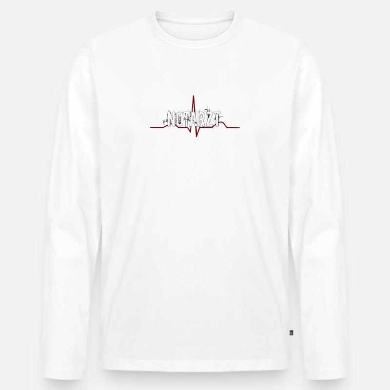 Notarzt - Männer Premium Bio Langarmshirt - undefined