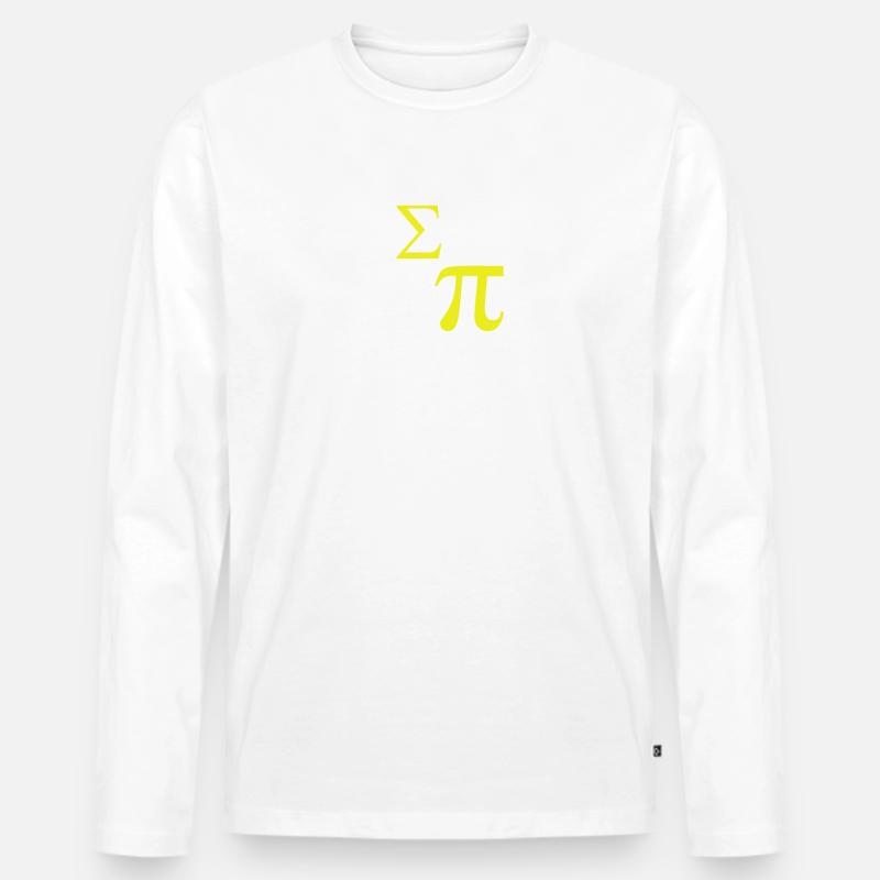 Math Design - Männer Premium Bio Langarmshirt - undefined