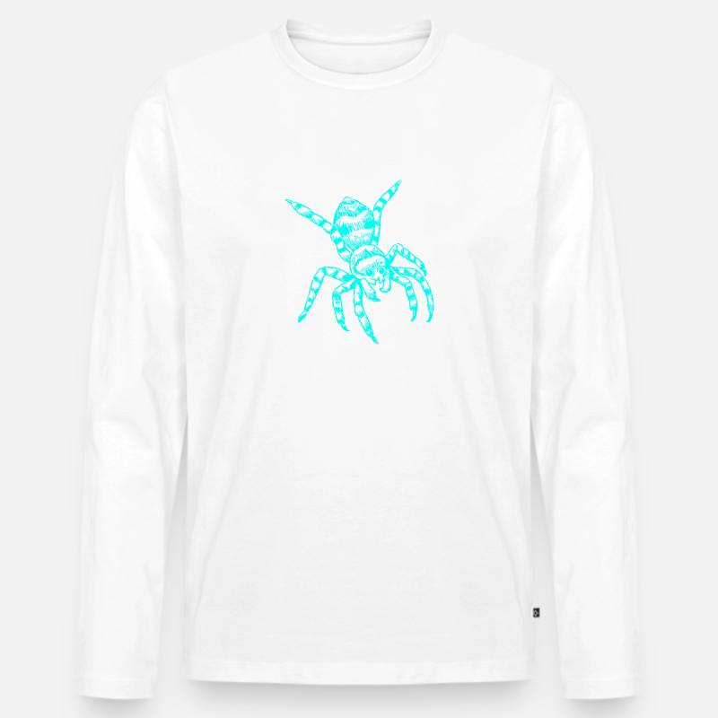 Vogelspinne - Männer Premium Bio Langarmshirt - undefined