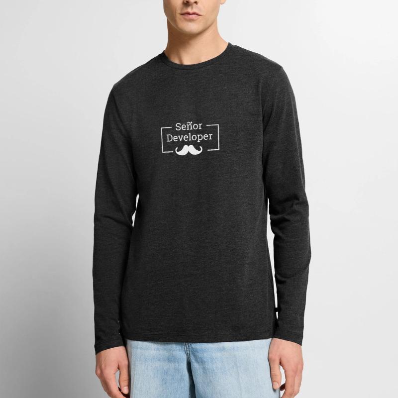« Senor Developer, Senior Developer » | Programmeurs T-shirt manches longues Premium bio Homme