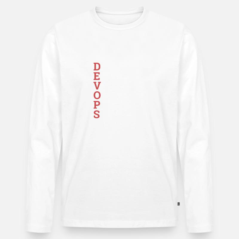 "Devops" | "Scrum Master" - Männer Premium Bio Langarmshirt - undefined