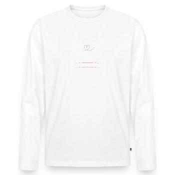 Girls Trip Cheaper Than A Therapy 2021 Fun Party - T-shirt manches longues Premium bio Homme - blanc - Devant - Nico (187cm)