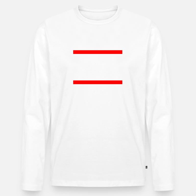 Döner. Was Sonst? - Männer Premium Bio Langarmshirt - Weiß