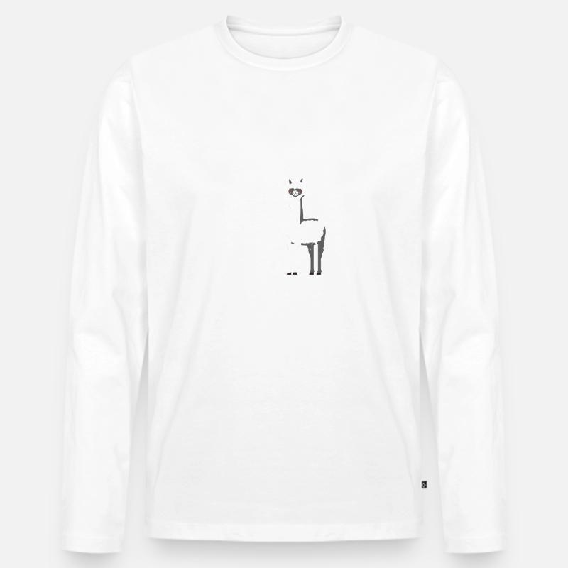 Are we there yet? - Männer Premium Bio Langarmshirt - Weiß