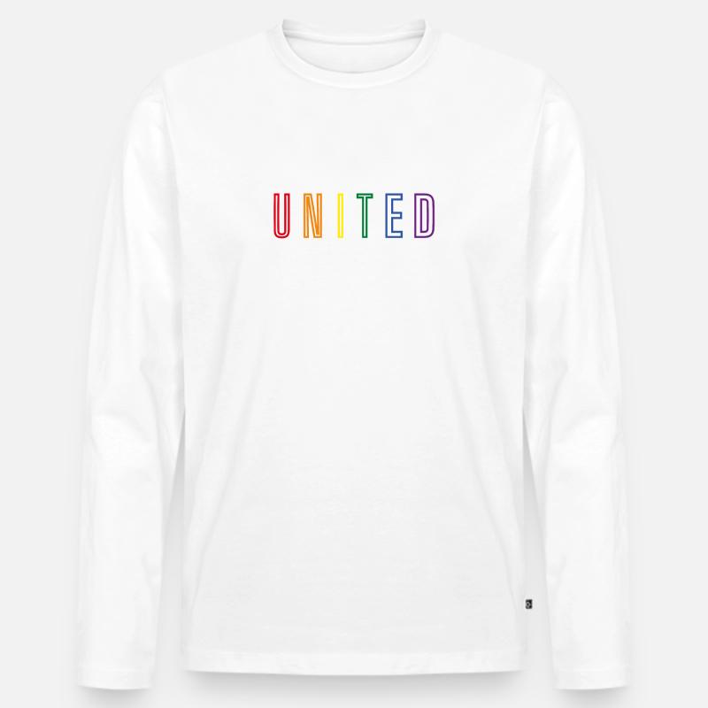 United - Hollow - Front only - Männer Premium Bio Langarmshirt - undefined