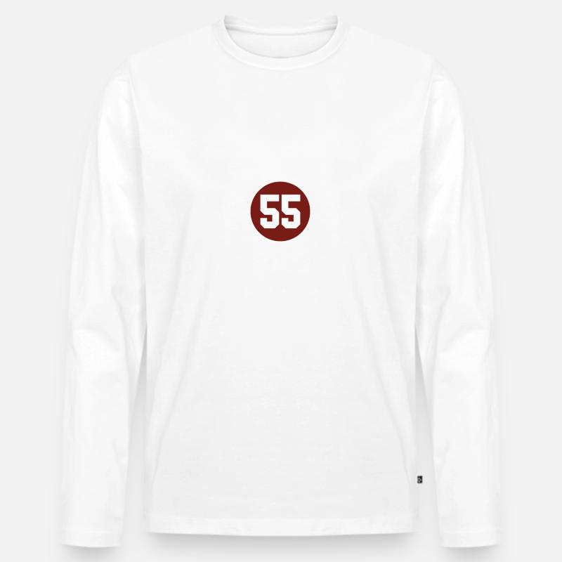 Samsun - Männer Premium Bio Langarmshirt - Weiß