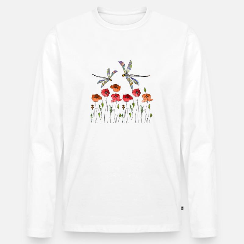 Wichtig - Männer Premium Bio Langarmshirt - Weiß