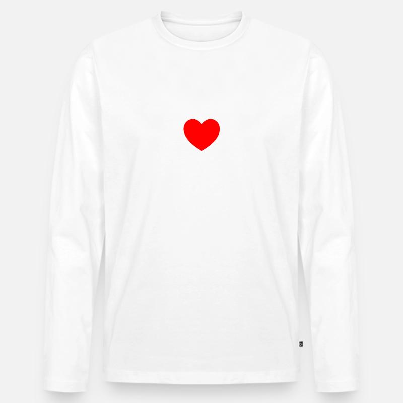 E-Scooter E-Roller Scooter - T-shirt manches longues Premium bio Homme - blanc