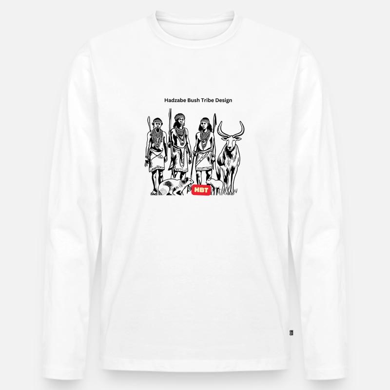 LGBT 20 - Männer Premium Bio Langarmshirt - Weiß
